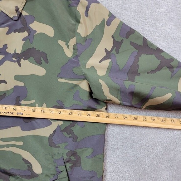 Dixxon Flannel Windbreaker Jacket Mens XL Camo Ground‎ Up Customs Coach Working - Picture 5 of 11